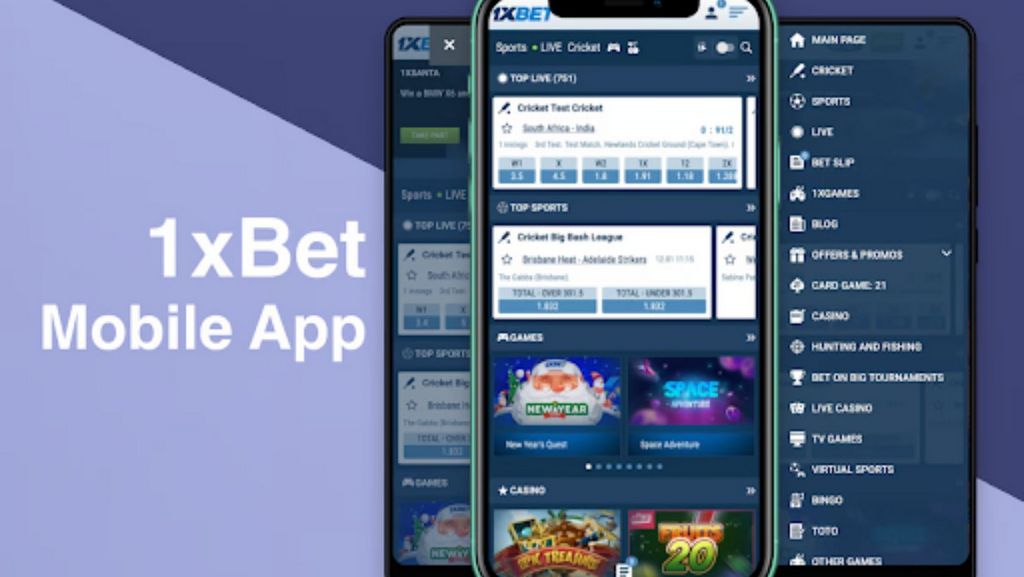 Taruhan Olahraga di Aplikasi 1Xbet